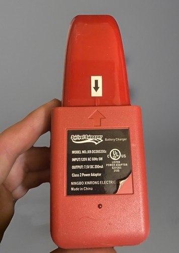 Swivel sweeper battery charger - swivel,