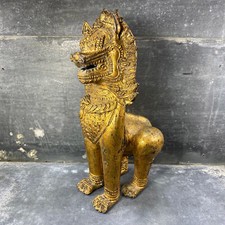 Lion Fô mâle en bronze