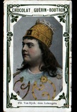 IMAGE CHOCOLAT GUERIN BOUTRON / ARTISTE ACTEUR d'OPERA LYRIQUE Ernest VAN DICK