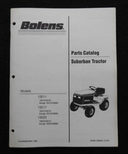 Bolens Suburban 13011 13017