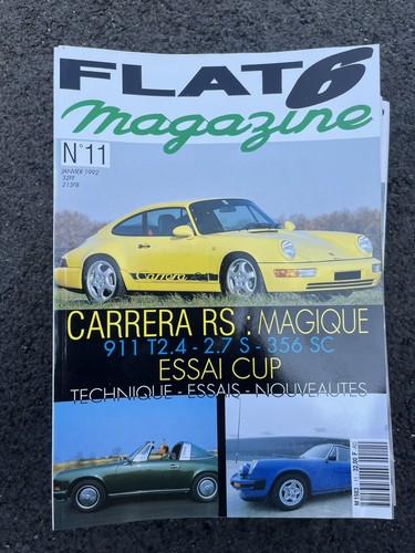 Magazine flat porsche - flat, 911