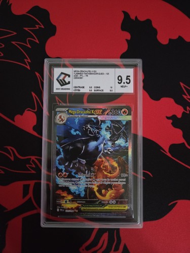 Carte pokémon méga dracaufeu - carte, méga-dracaufeu