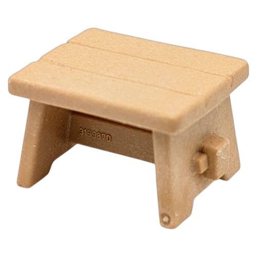 Playmobil tabouret marron