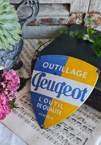 Ancienne plaque emaillee - ancienne,