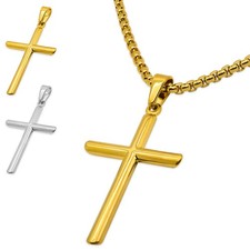 Croix Pendentif avec Chaîne