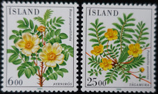 TIMBRES d' ISLANDE - FLEURS