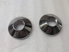 (Lot de 2) Rosace de Colonne de Douche en Inox - Cache Mural Rond Conique