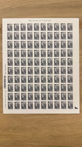 Timbres 210 planche - timbres,, yt