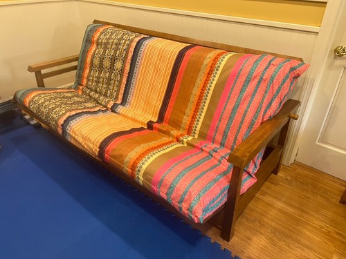 Maple futon sofa - futon,