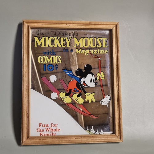 Cadre miroir mickey mouse - miroir,