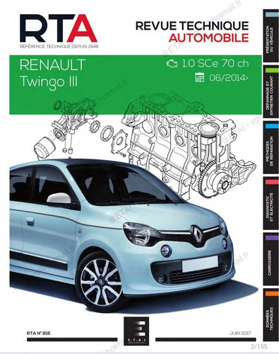 Revue technique automobile - ​revue,