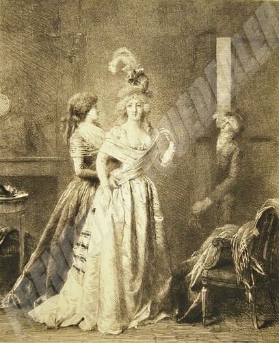 Gravure xixè louis boilly - gravure, la