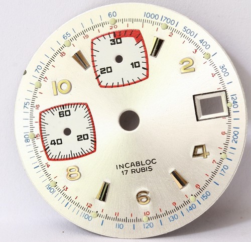 Cadran montre chronographe