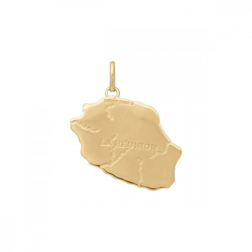 Pendentif carte ile la - pendentif, de