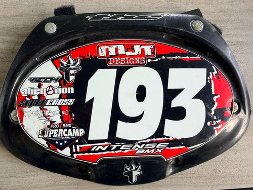 Insight bmx race number - race, plate