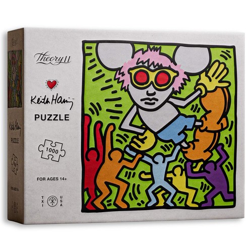 Keith haring andy mouse puzzle - keith,
