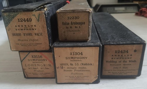 Rare lot ancien - 5, rouleaux