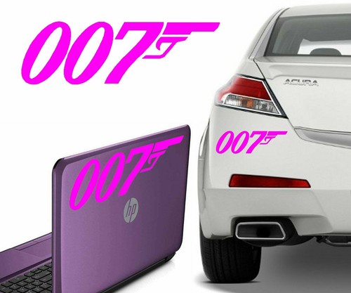 James bond autocollant en - james, bond,