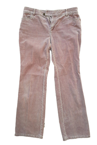 Pantalon velours vieux rose - pantalon,