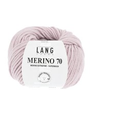 Lang Yarns Mérinos 70 - 109 - Ll 70m/50g - Grosseur D'Aiguille 6 - 7