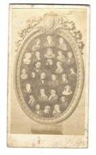 Originale photo cdv  c1865