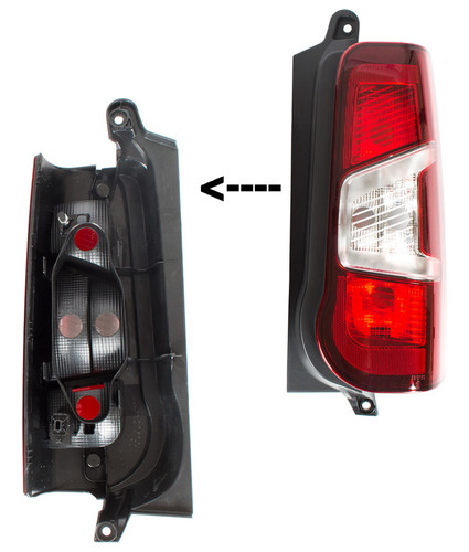 Feu lampe stop arriere droite - stop,