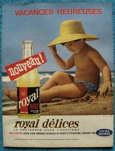 Publicité papier boisson - papier,