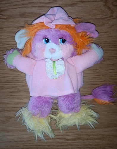Peluche 24cm popples polochon - peluche,