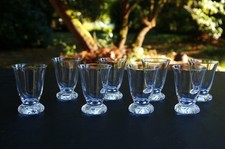 DAUM - 8 Verres à Porto en