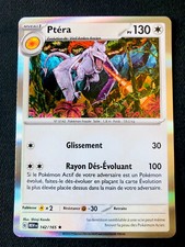 Carte Pokémon Ptera 142/165 Holo EV3.5 Mew Pokemon 151 Mint Neuf