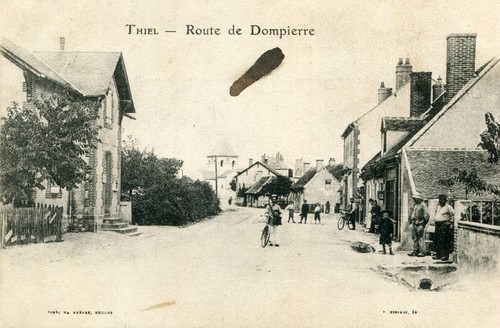 Carte thiel sur - acolin, route