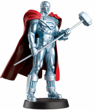DC Comics Figurine en Plomb Super Héros Steel 75 Statues Collection Eaglemoss BD