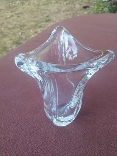 Vase cristal sèvres ancien - vase,