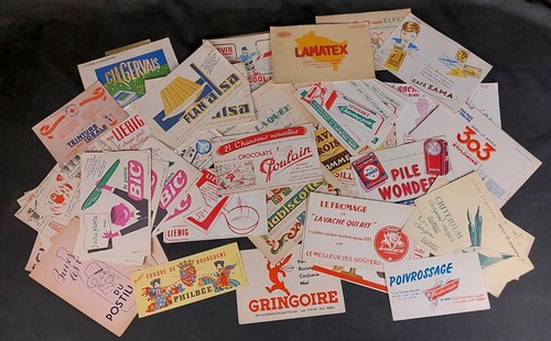 Lot anciens buvards - de, 80