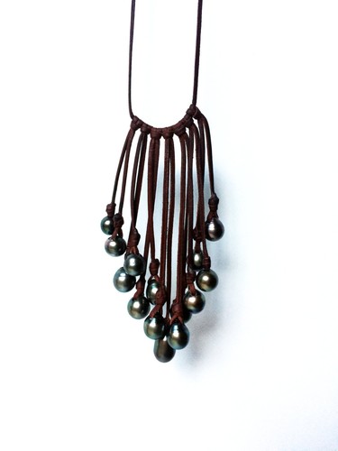 Collier perles tahiti - de,