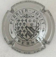 capsule champagne PERRIER JOUET n°55 argent et noir