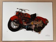 César BALDACCINI. Sérigraphie. Compression César BALDACCINI. Sérigraphie. Moto