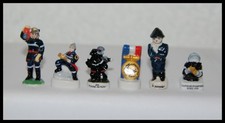 FÈVES LES POMPIERS  "6 FÈVES