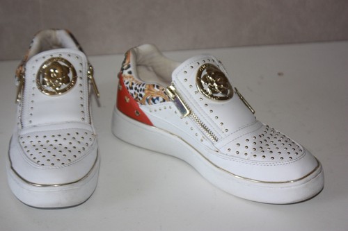Guess tennis cuir clouté - cuir,