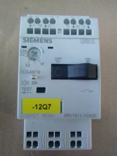 Disjoncteur moteur siemens - 1,