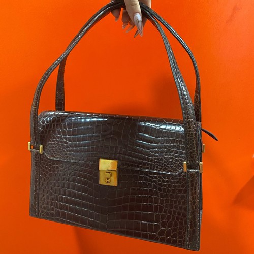 Sac vintage ancien peau de - vintage, en