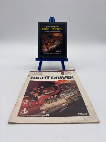 Jeu atari 2600 night - jeu, driver