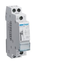 Hager EPN520 - Télérupteur 2F 230V 16A 1 module