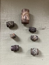 Lot anciens tampons  en bois