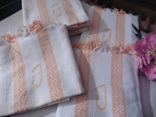 3 ANCIENNES SERVIETTES DE