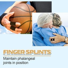 Attelle de doigt réglable–Soutien entorse/luxation–Redresseur comfortable