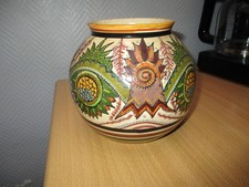 Ancien Vase Boule Quimper