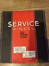 REVUE TECHNIQUE CAMION BERLIET GLR8 M3 TRACTEUR TLR8 7,917 Cm3 21 Cv Moteur MDU