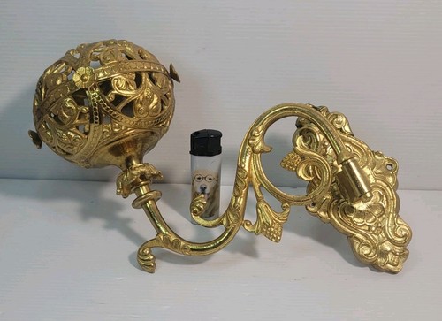 Ancienne applique lampe huile - ancienne,