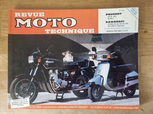 Revue technique moto 54 - revue, n°54